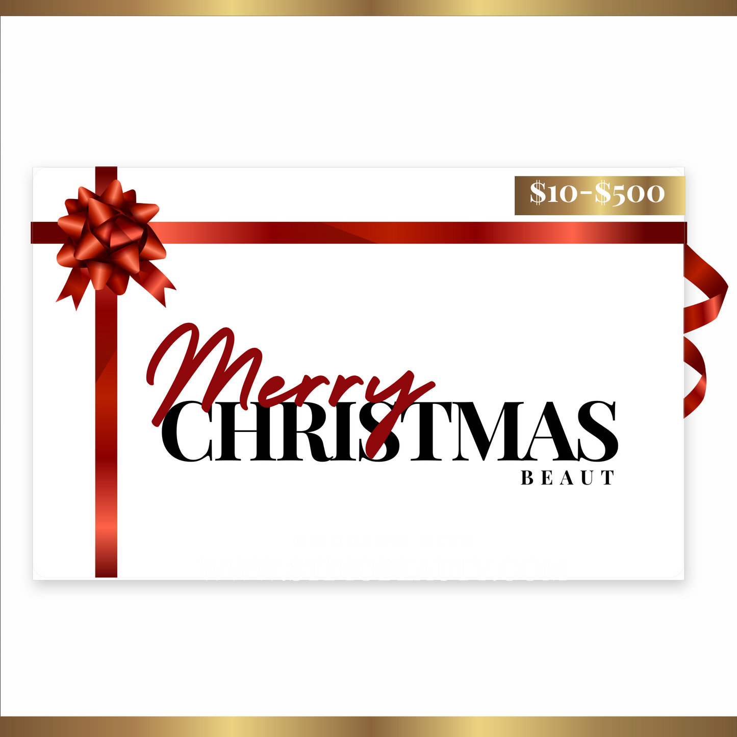 STDIO BEAUTY Gift Card.