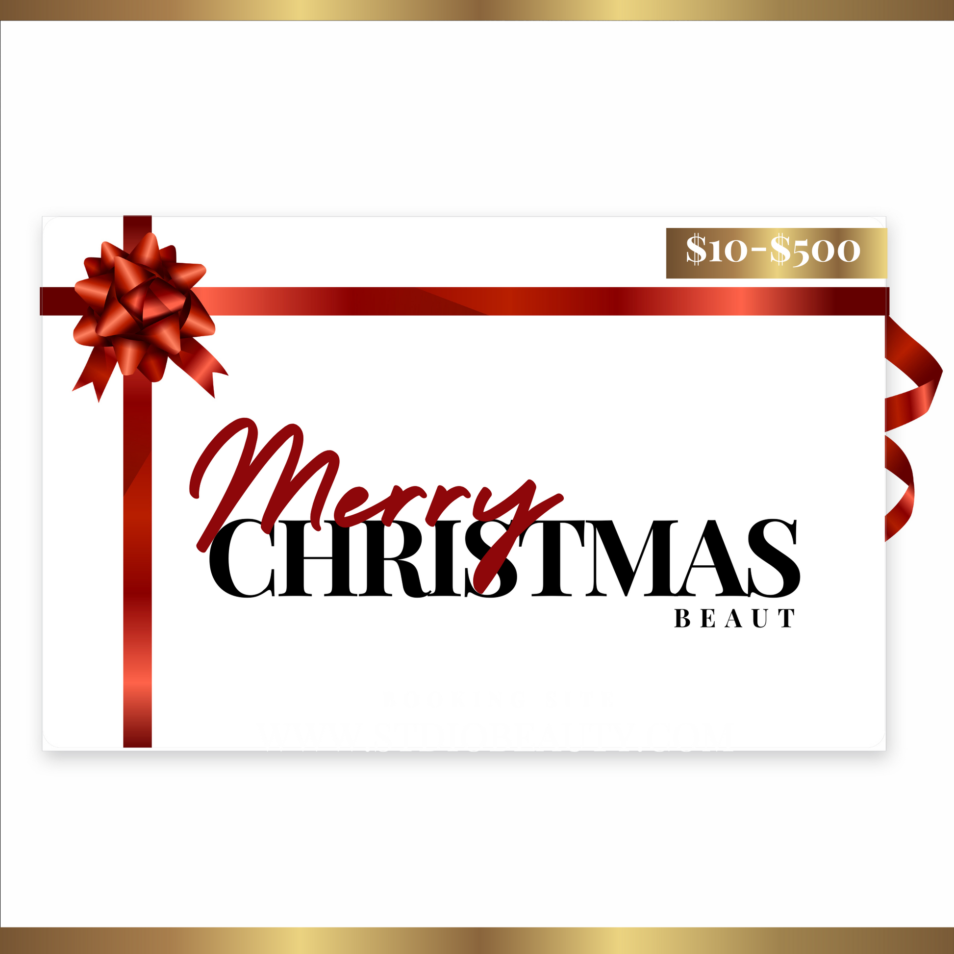 STDIO BEAUTY Gift Card.