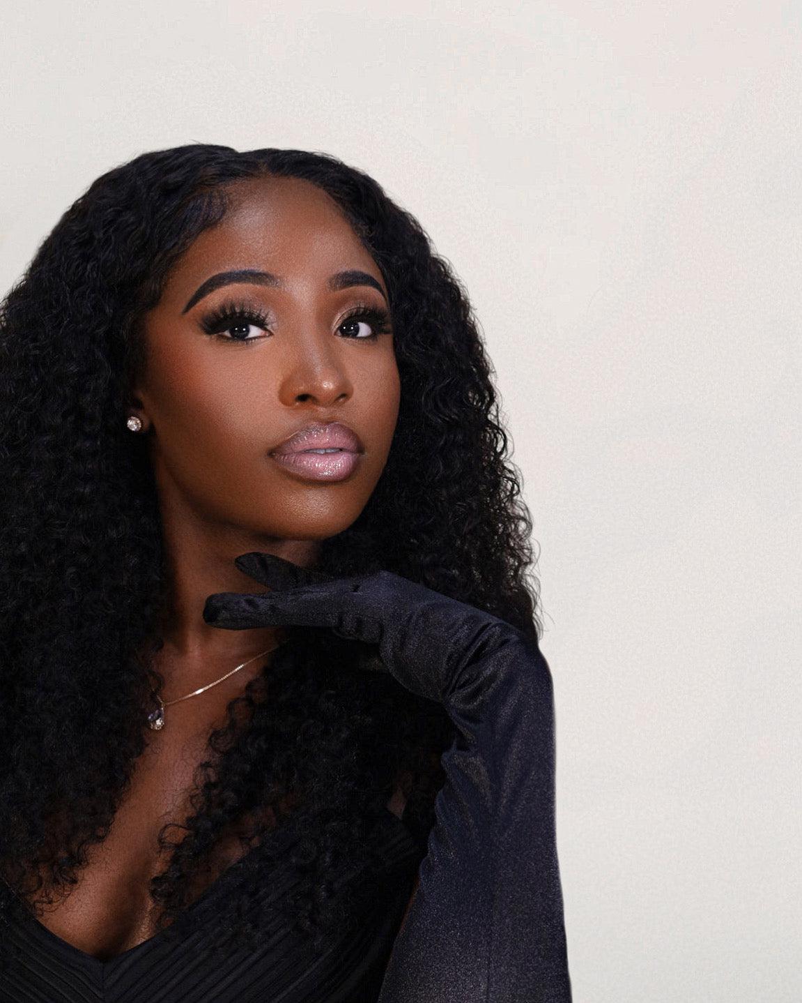 JET BLACK COLLECTION | 4X4 LACE CLOSURE WIG.
