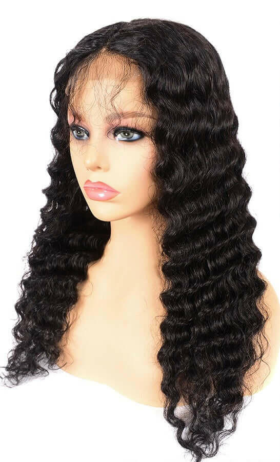 JET BLACK COLLECTION | 4X4 LACE CLOSURE WIG.