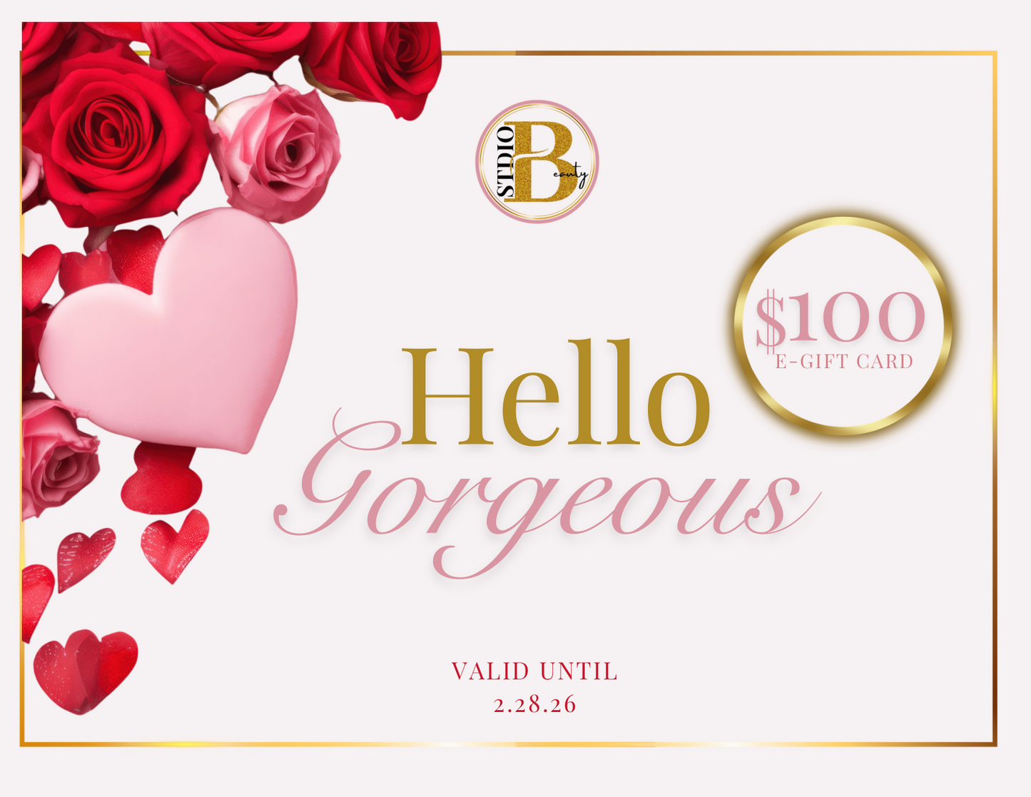 STDIO BEAUTY Gift Card
