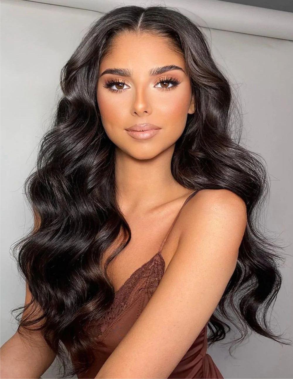 Body Wave Clip-in Hair Extensions.